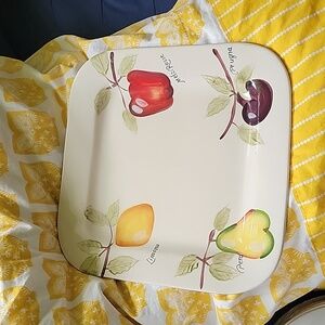 Target Home American Simplicity Square Fruit  plate.
